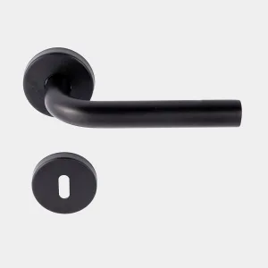 Manija Picaporte Turín 19φ color Negro