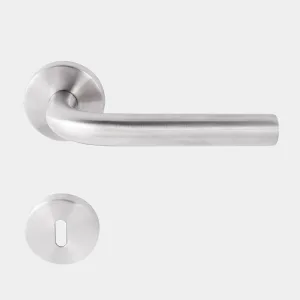 Manija Picaporte Turín 19φ color Plata