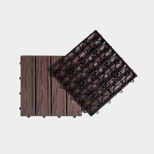 Baldosa Veteado profundo Marrón Oscuro (Unidad)