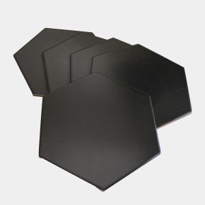 Azulejo Hexagonal Negro (m2)