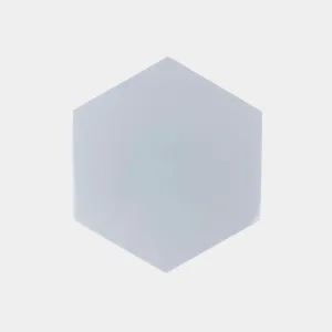 Placas 3D Hexagonal Grande Blanco Pack x5