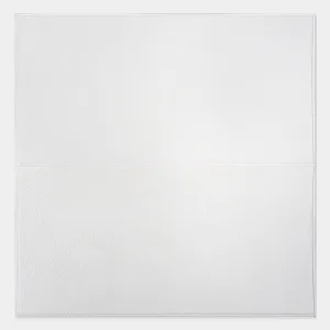 Placa 3D Franja Lisa Blanca Pack x5