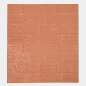 Placa 3D Ladrillo Piedra Marrón Pack x5