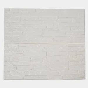 Placa 3D Piedra Blanca Pack x5