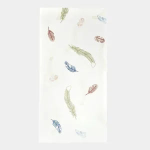 Placa 3D Bby con plumas colores