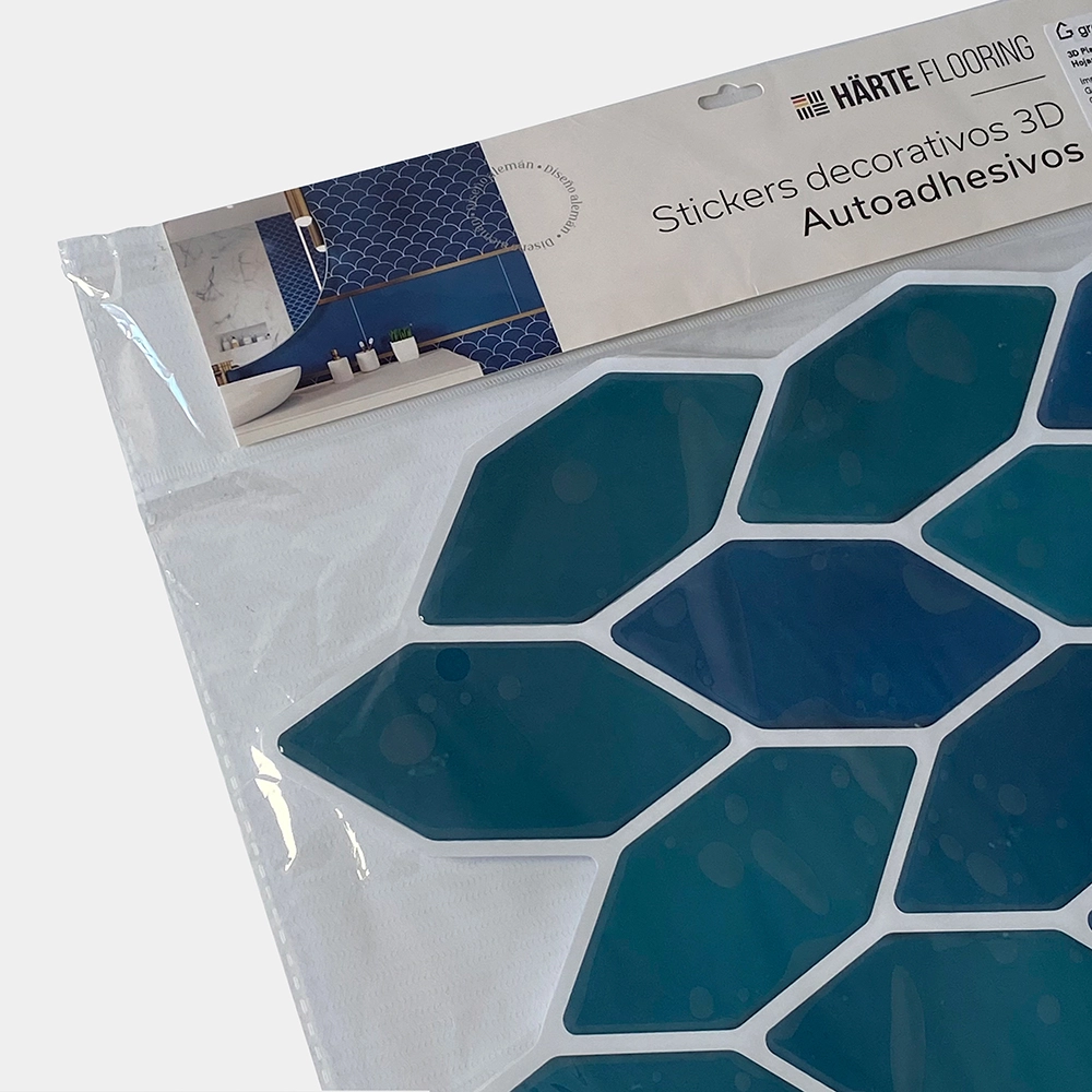 HarteFlooring_Stickers3D-Hojas-Azules_pack_Gris.webp