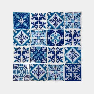 Placas 3D Mosaicos Azules Pack x5