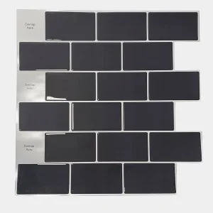 Placas 3D Subway Gris Pack x5