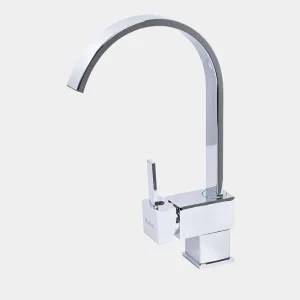 Canilla Cuello Curvo Pico Cascada