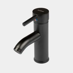 Canilla Monocomando Pico Corto Negra