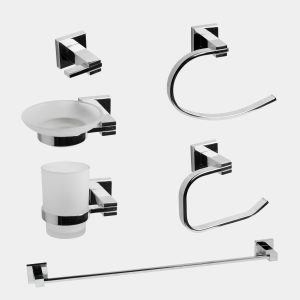 Set de baño Cromato