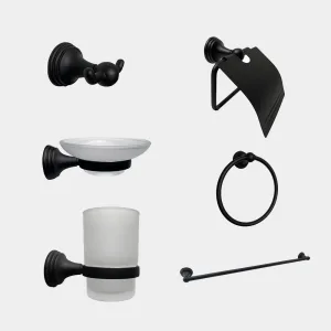 Set de baño Milano Negro