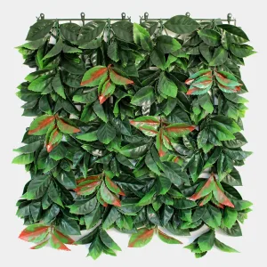 Jardin Vertical New York Rojo 50x50