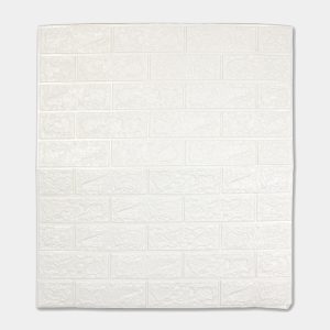 Placa 3D Ladrillos Vista Blanco
