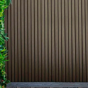 Wall Cladding - Co-extrusion Walnut 2