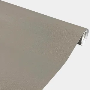 Empapelado Vinílico Rollo Autoadhesivo Gris Oscuro