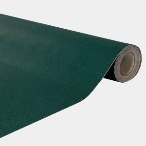 Empapelado Vinílico Rollo Autoadhesivo Verde Oscuro