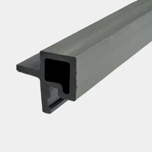 Terminacion Wall Cladding - Co-extrusion LIGHT GREY