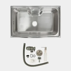 Bacha para Cocina Acero 304 75cm