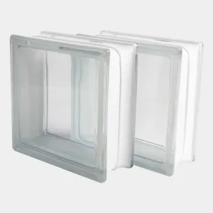 Ladrillo de Vidrio Traslucido 19x19cm Pack x6