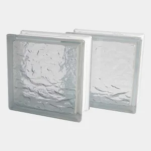 Ladrillo de Vidrio Traslucido 19x19cm Pack x6