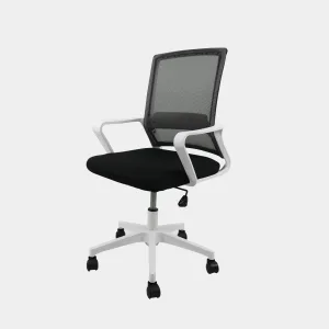 Silla Mesh Negra y Blanca